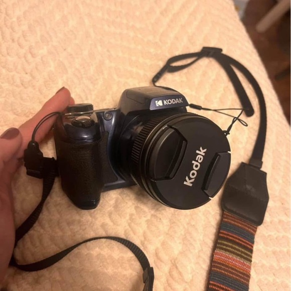 Kodak Black Digital Camera with Strap